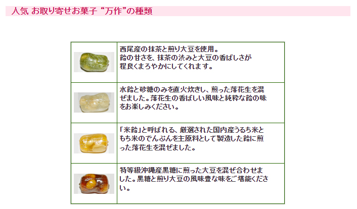 激安 豆入りお菓子