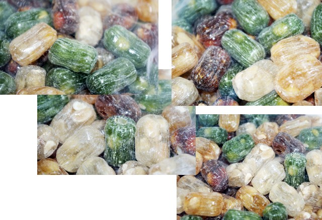 キロ売り 豆入り飴。
