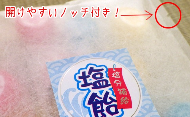 塩飴パック1袋6個入り×1袋　４種の味ミックス - 12
