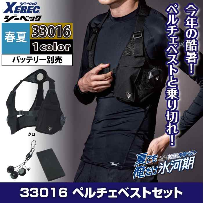 ペルチェベストセット Lサイズ 新品未使用 69-8555-86 I'ZペルチェベストセットⅢ L IZPV-SETIII-L 【AXEL
