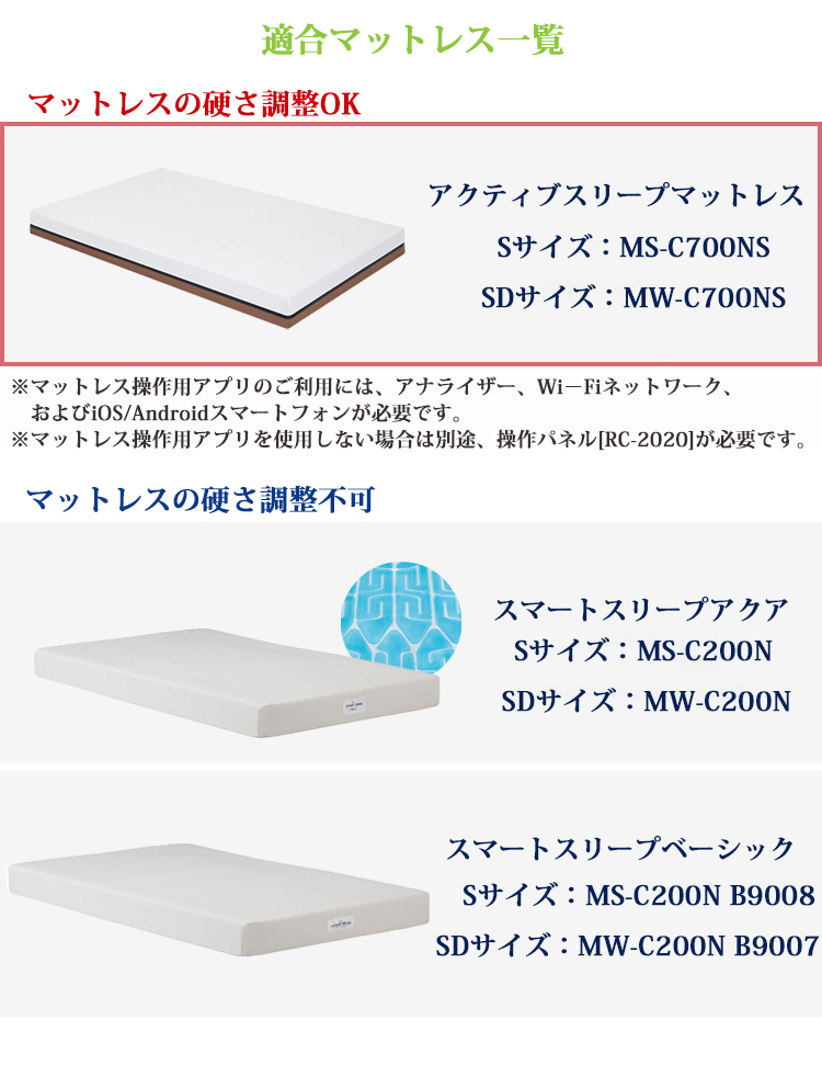 シングル アクティブスリープ【モデルW】専用ボックスシーツ