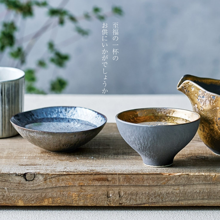 平盃 酒器 盃 100ml 和食器 1個 選べる3種 化粧箱 プレゼント お土産