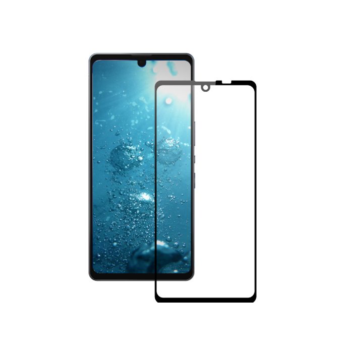 AQUOS zero6 SHG04 A102SH SH-RM18 ガラスフィルム 全面 アクオスセンス 超透過率 YH TJ | AQUOS | 01