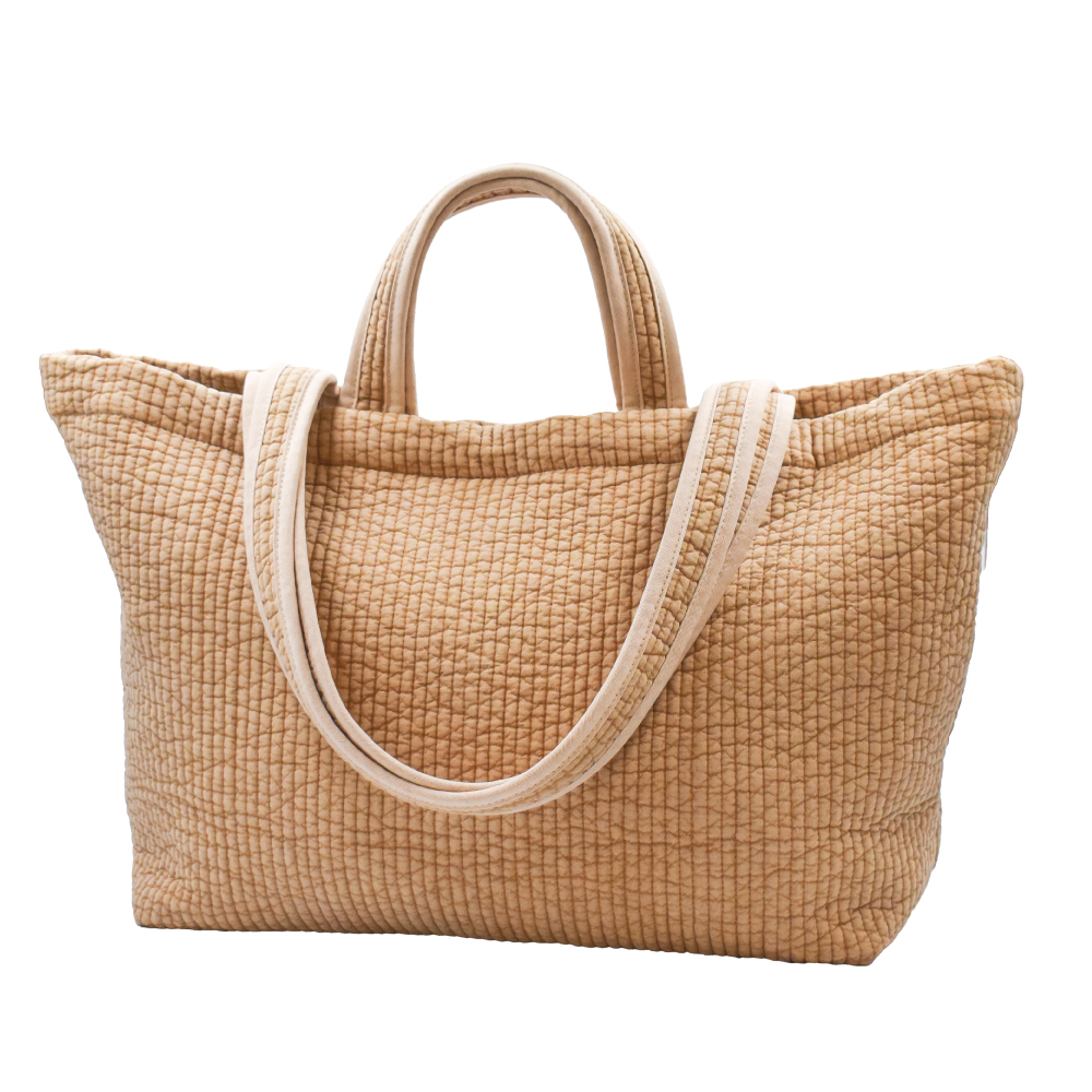 韓国直輸入 ヌビバッグ トートバッグ Lサイズ 刺繍 リボン ハート 月