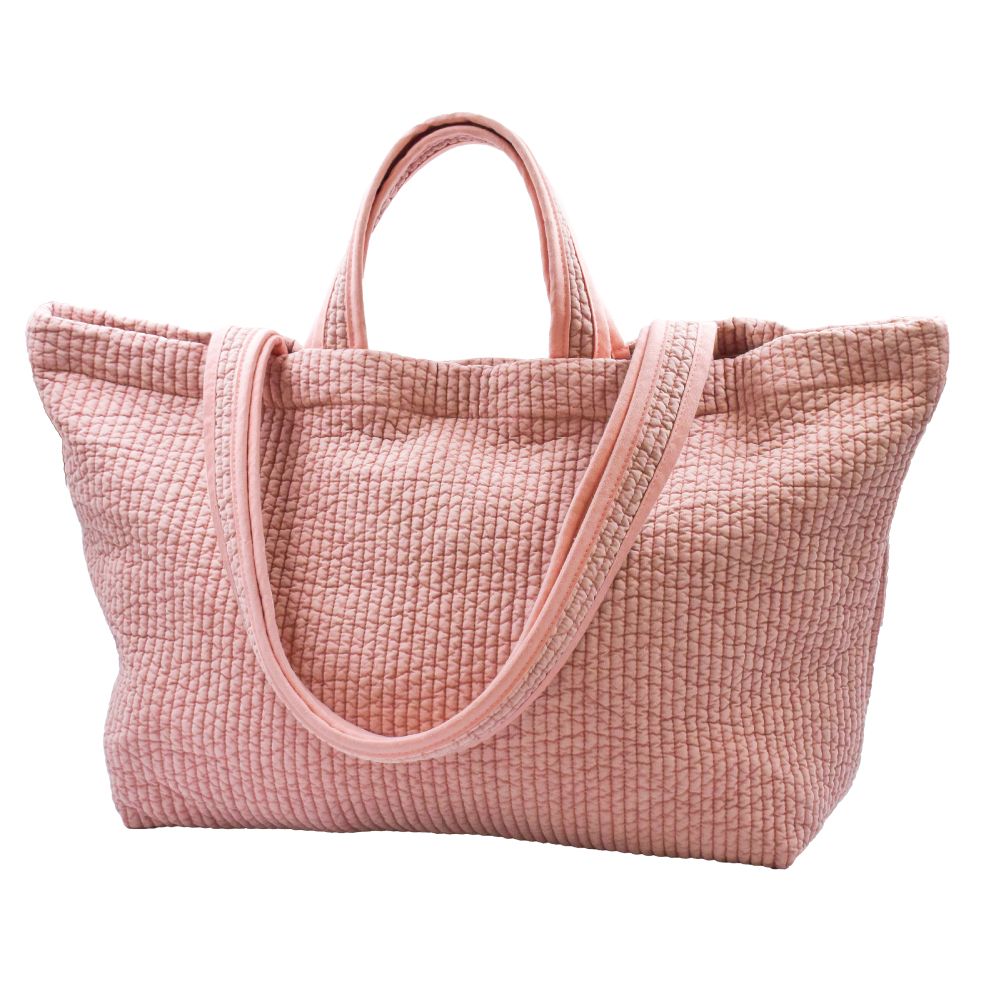 韓国直輸入 ヌビバッグ トートバッグ Lサイズ 刺繍 リボン ハート 月