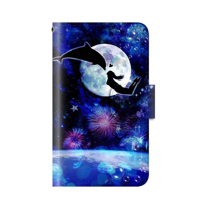 スマホケース galaxy a20 ケース 手帳型 携帯ケース スマホカバー ギャラクシー カバー scv46 エーユー 宇宙｜kintsu｜06