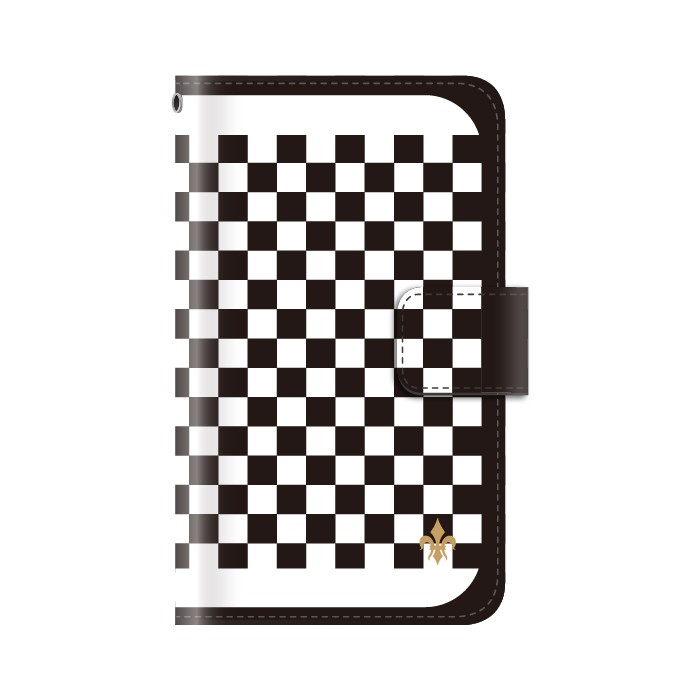 スマホケース 手帳型 aquos serie mini shv38 携帯ケース au スマホカバー 携帯カバー メンズ チェック｜kintsu｜03
