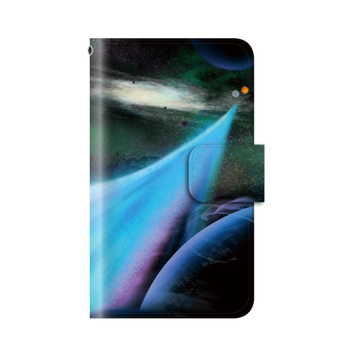 スマホケース 手帳型 galaxy a20 ケース 携帯ケース スマホカバー ギャラクシー カバー UQ mobile Simフリー 宇宙｜kintsu｜08