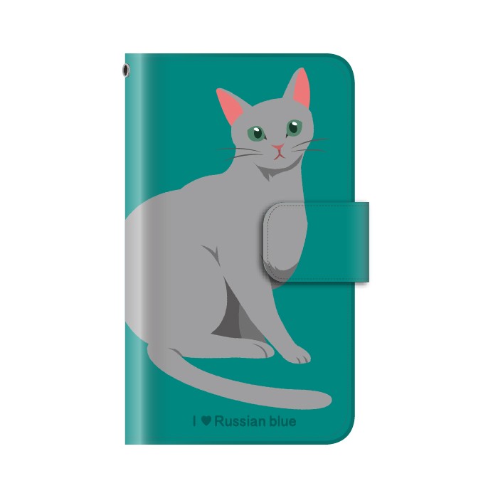 猫 スマホケース おてがるスマホ01 ケース 手帳型 おしゃれ uq mobile かわいい 動物 猫｜kintsu｜09