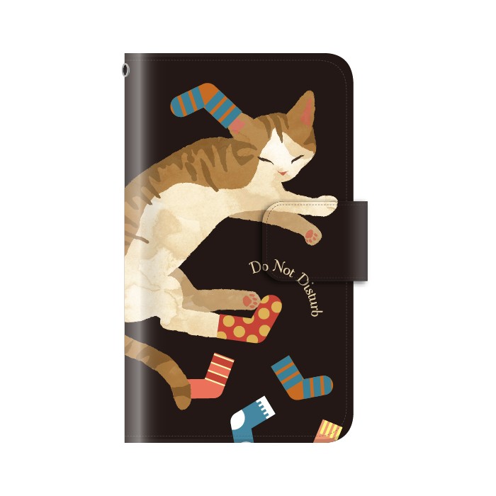 猫 スマホケース Xperia 5 V SO-53D ケース 手帳型 エクスペリア5v カバー 手帳型 うさぎ｜kintsu｜02