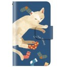 猫 スマホケース iPhone14 Plus ケース 手帳型 アイフォンプラス 手帳型 うさぎ｜kintsu｜03