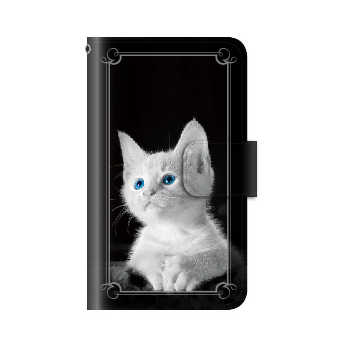 猫 スマホケース Galaxy S23 Ultra SC-52D ケース 手帳型 ギャラクシー 手帳型 猫｜kintsu｜03