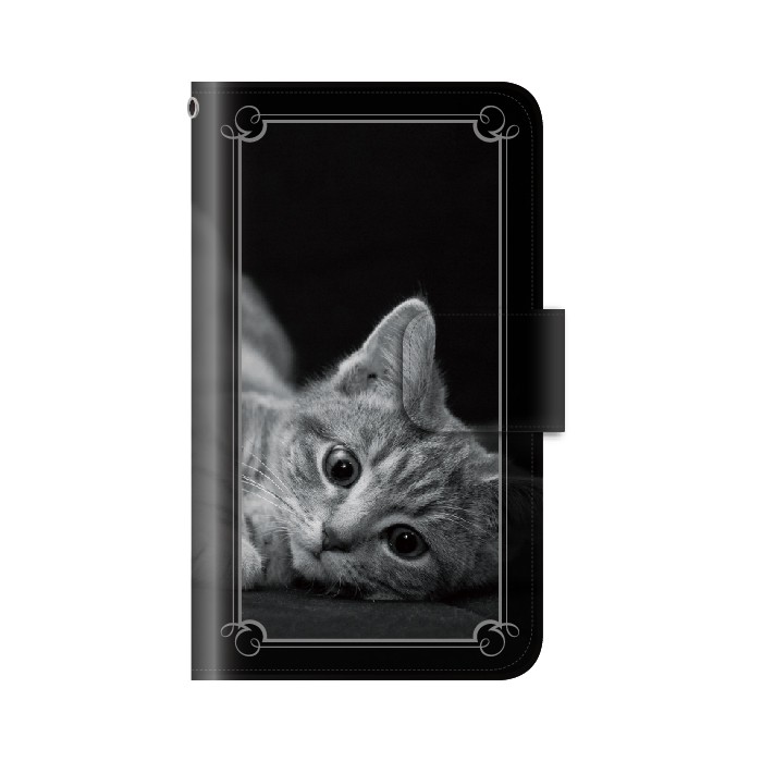 猫 AQUOS R6 ケース 手帳型 アクオスr6　カバー スマホケース aquosr6 A101SH 携帯ケース 猫｜kintsu｜09