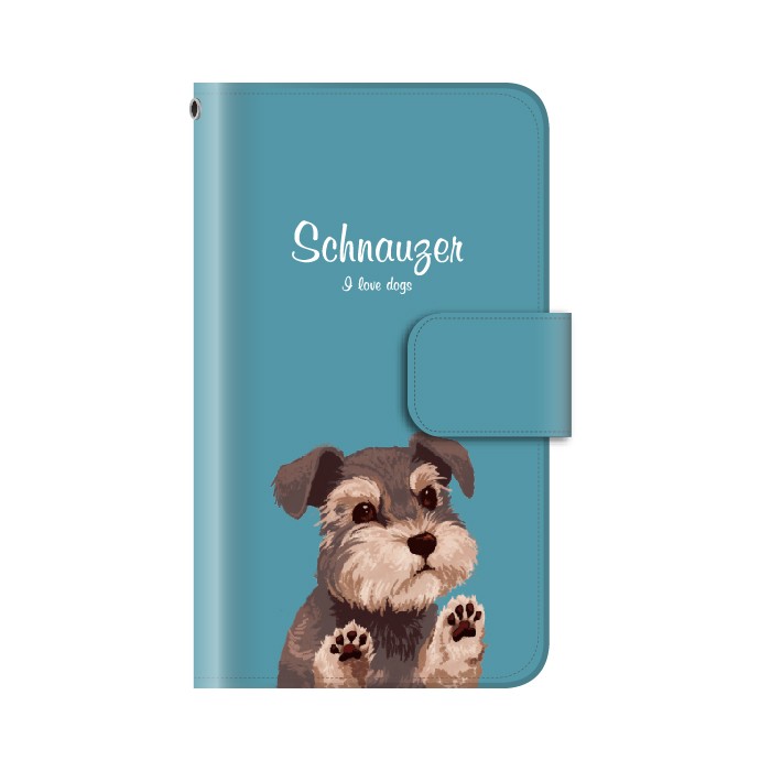 スマホケース Xiaomi Redmi 12 5G XIG03 ケース 手帳型 シャオミ 手帳型 犬｜kintsu｜06