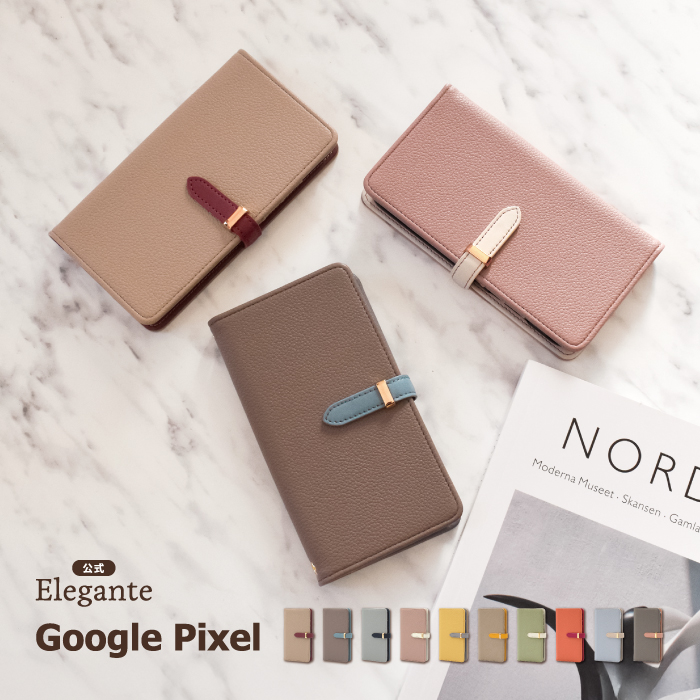 公式 Elegante Google Pixel 10a 9a 9pro xl 8 8pro ケース 手帳型 グーグルピクセル10a 9a ケース Pixel8a 7 ケース 手帳 ピクセル10 9 ベルト スマホケース YH