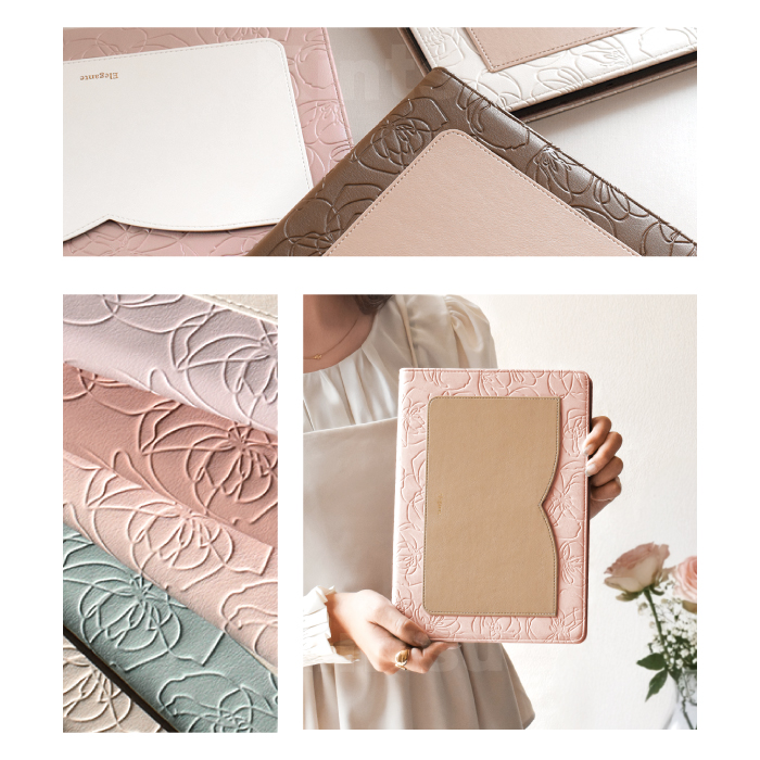 公式 Elegante Flower iPad a16 ケース iPad 第10世代 ケース iPad Air M4 ケース iPad 第9世代 第8世代 第7世代 iPad スタンド機能 オートスリープ YH TJ | Elegante | 13