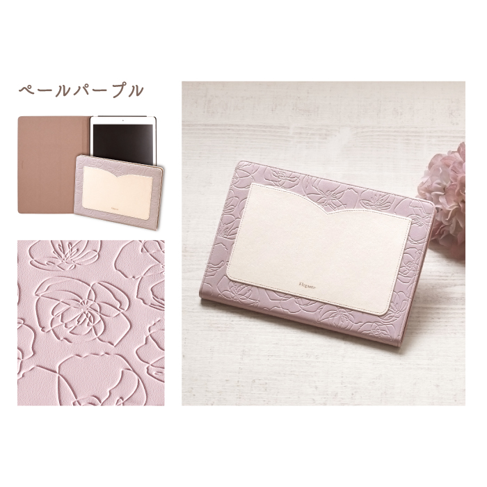 公式 Elegante Flower iPad a16 ケース iPad 第10世代 ケース iPad Air M4 ケース iPad 第9世代 第8世代 第7世代 iPad スタンド機能 オートスリープ YH TJ | Elegante | 22