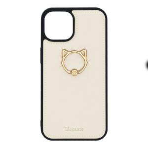 Elegante Cat Ring iPhone14 13 ケース iPhone 14pro 14p...