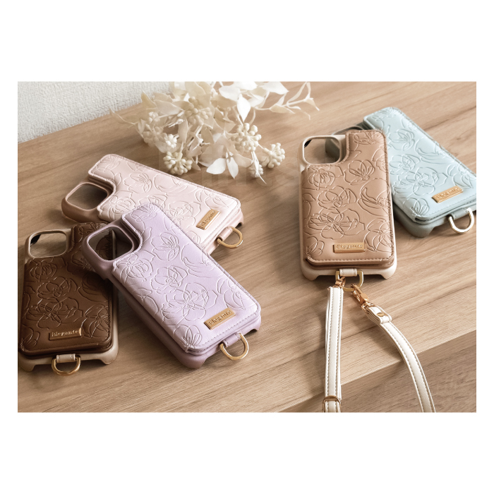 公式 Elegante 花柄 スマホショルダー...の詳細画像3