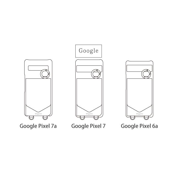 Elegante L字 スマホショルダー Google Pixel 7a 7 ケース Google Pixel 6a ケース ショルダー ピクセル7a 7 6a ケース ミラー付 スタンド機能 携帯ケース YH｜kintsu｜19
