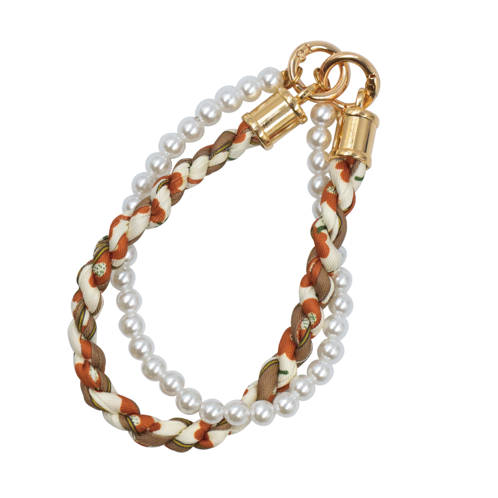 スマホ ストラップ 手首 ハンドストラップ 可愛い スカーフ パール ショートストラップ 携帯ストラップ 落下防止 紛失防止 スマホストラップ ホルダー付き YH TJ |  | 11