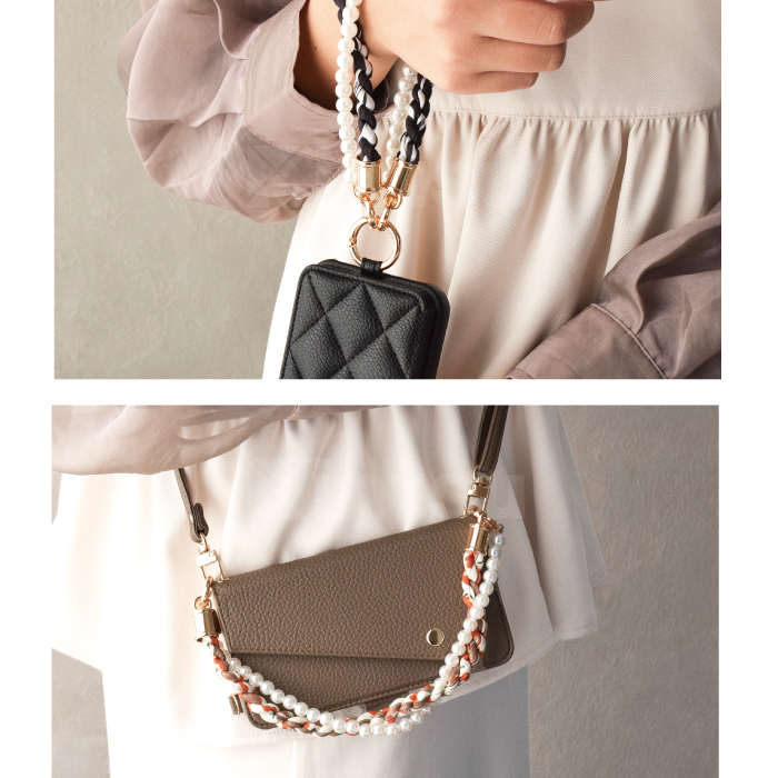 スマホ ストラップ 手首 ハンドストラップ 可愛い スカーフ パール ショートストラップ 携帯ストラップ 落下防止 紛失防止 スマホストラップ ホルダー付き YH TJ |  | 25