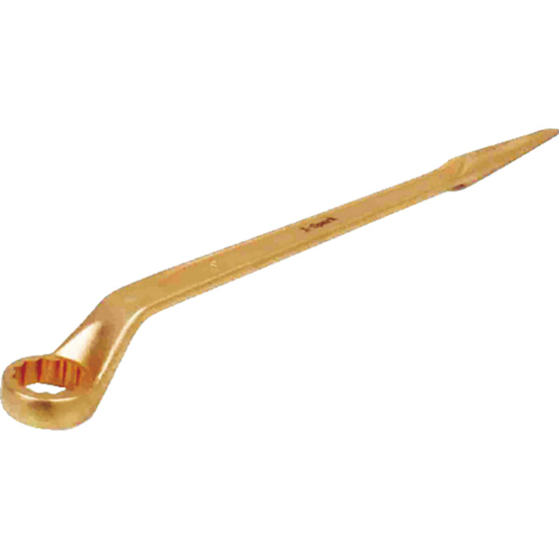 HAMACO ハマコSS 防爆シノ付60°片口メガネレンチ CBKP-26 X-spark Safety Tools 浜田工業