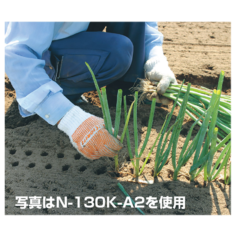 ハラックス 長ネギ定植用穴あけ器 ネギロケット N-130K-A2 土 畑 穴あけ器 家庭菜園 定植 穴あけ機 穴あけ 長ネギ 長ねぎ ねぎ ネギ 栽培 農機具の画像