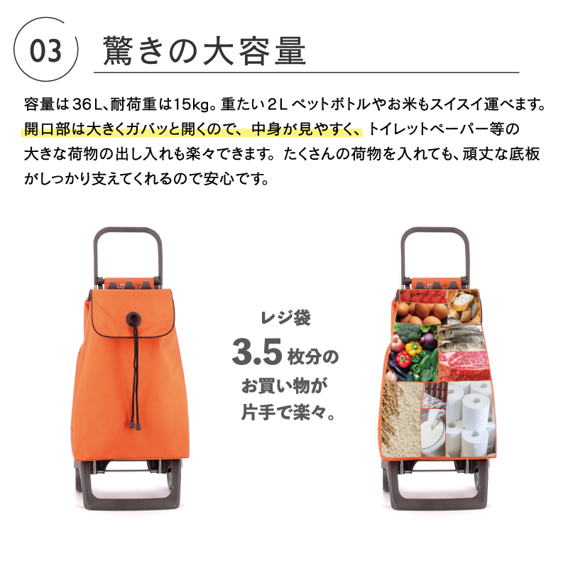 ロルサー　BABY JOY カラー MF OR オレンジ ロルサー ROLSER ショッピングカート BABY JOY カラー MF OR