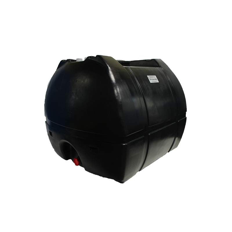 モリマーサム樹脂 ローリータンク SL-2000 容量2000L 黒 50Aフィッティング付 容器 貯水 貯蔵 運搬 散水