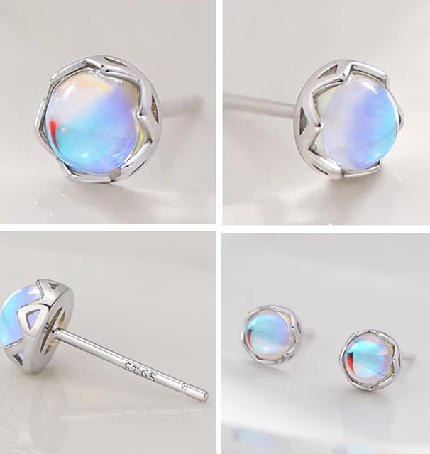 天然石 パワーストーン ムーンストーン moon stone 雫 ドロップ
