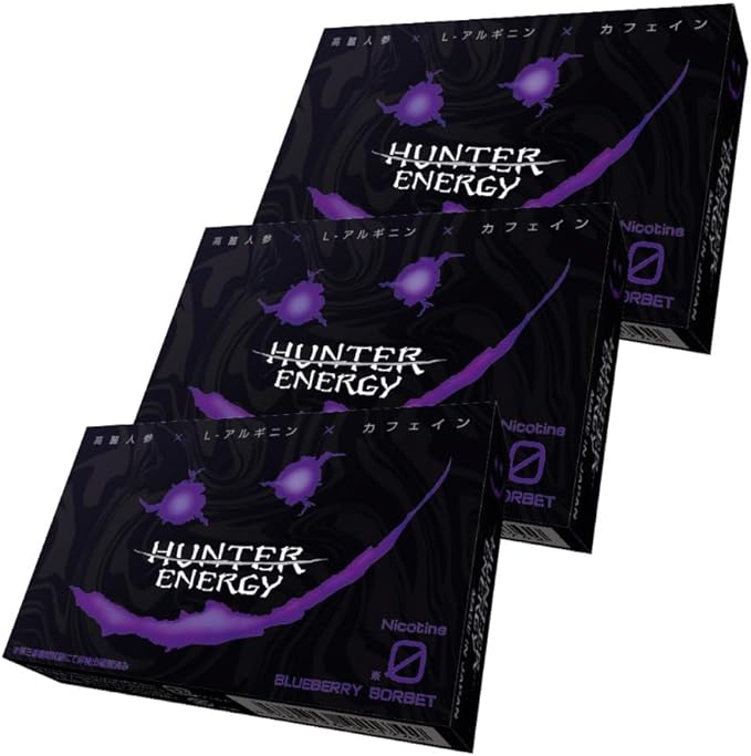 りきはち07　エナジードリンクセット 5%OFF 史上初登場 HUNTER ENERGY 吸うエナジー系スティック お