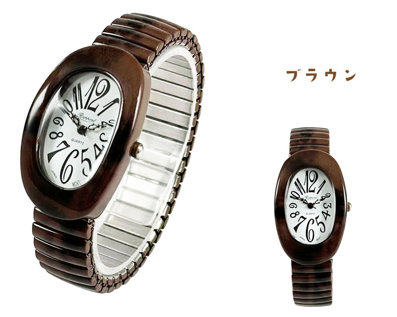 腕時計 レディース バングル ジャバラ 蛇腹 可愛い ファッションウォッチ｜kirara-s｜02