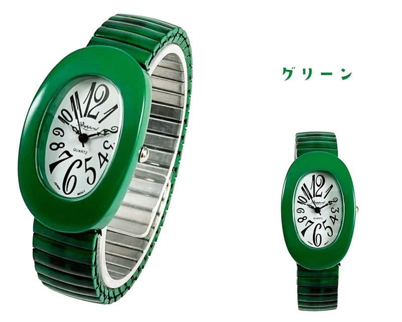 腕時計 レディース バングル ジャバラ 蛇腹 可愛い ファッションウォッチ｜kirara-s｜06