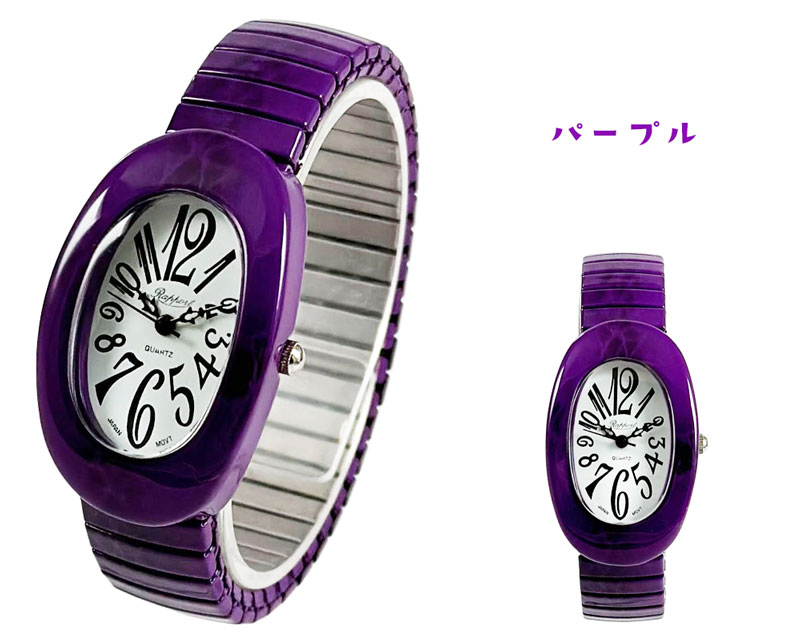 腕時計 レディース バングル ジャバラ 蛇腹 可愛い ファッションウォッチ｜kirara-s｜07