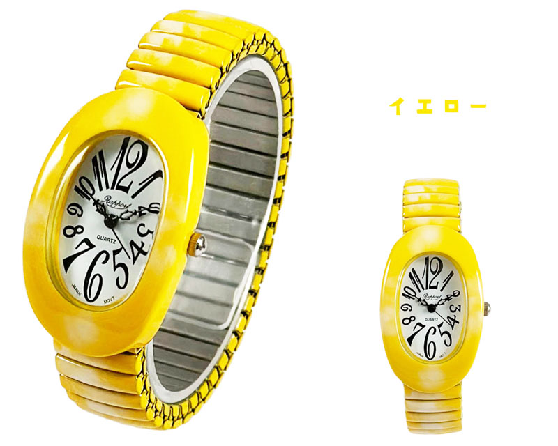 腕時計 レディース バングル ジャバラ 蛇腹 可愛い ファッションウォッチ｜kirara-s｜09