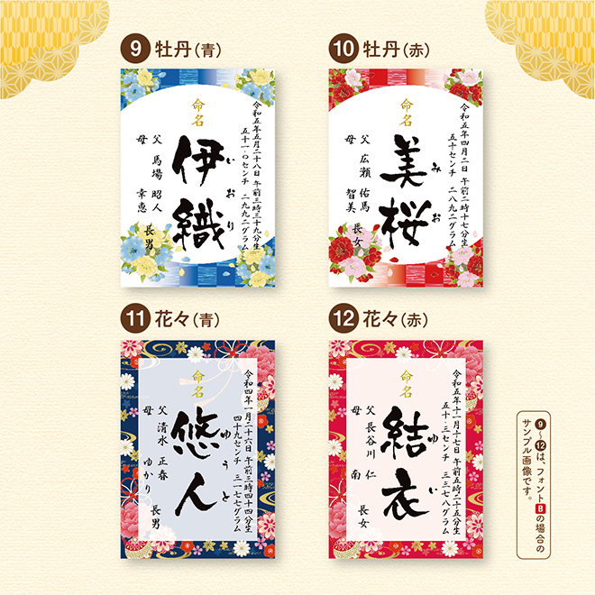 命名書お七夜とはこれからの健やかな成長を願って行うお祝い。赤ちゃんにとってははじめてのお祝い行事となりとなります。