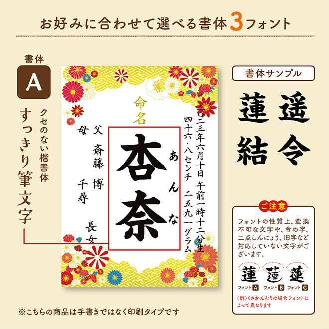 命名書お七夜とはこれからの健やかな成長を願って行うお祝い。赤ちゃんにとってははじめてのお祝い行事となりとなります。