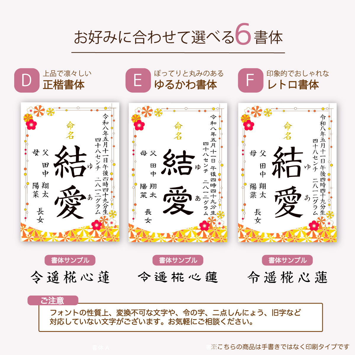 命名書お七夜とはこれからの健やかな成長を願って行うお祝い。赤ちゃんにとってははじめてのお祝い行事となりとなります。