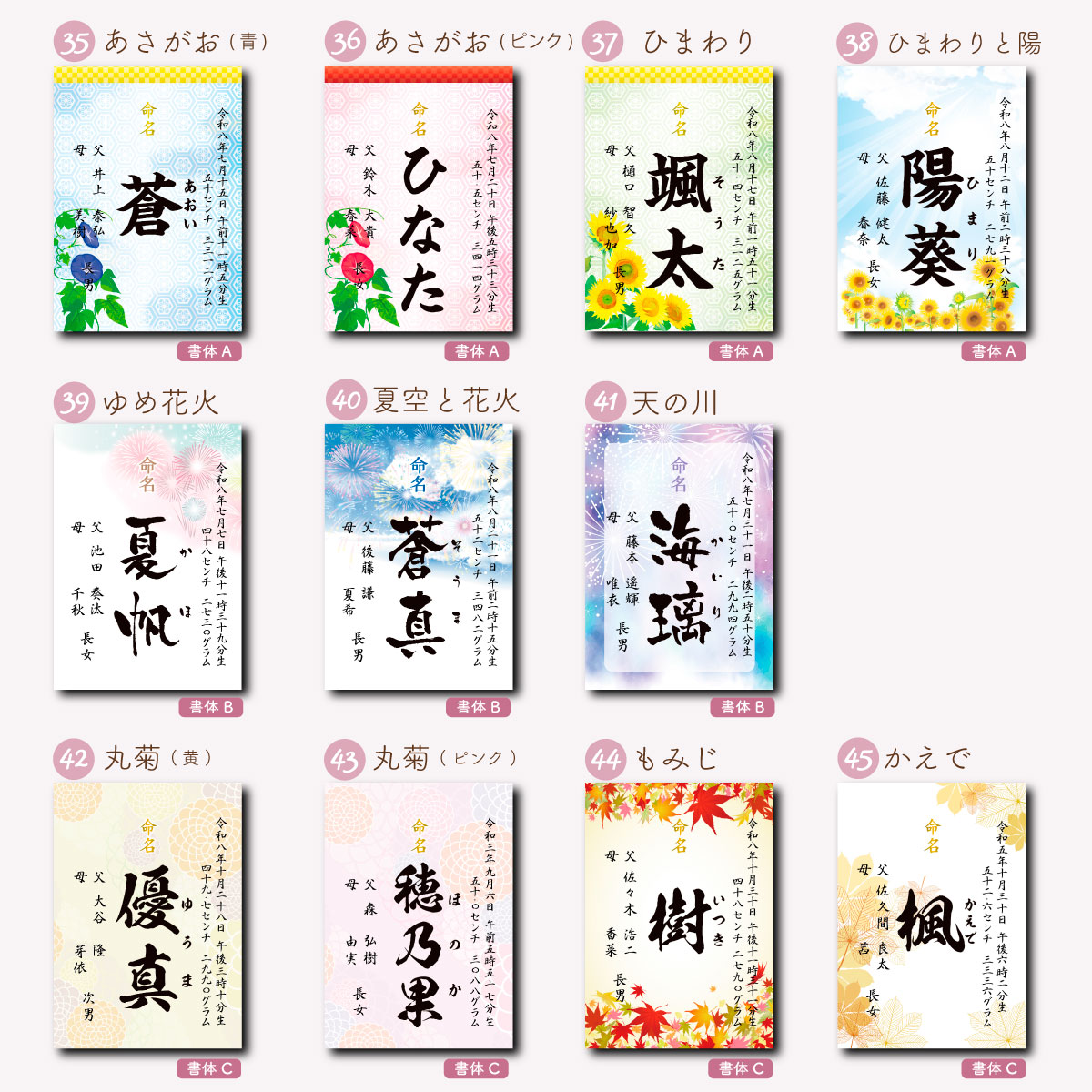 命名書お七夜とはこれからの健やかな成長を願って行うお祝い。赤ちゃんにとってははじめてのお祝い行事となりとなります。
