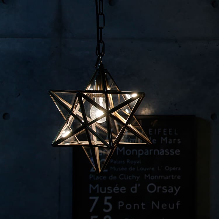 天井照明 Etoile エトワール 星形 ペンダントライト 北欧 ナチュラル