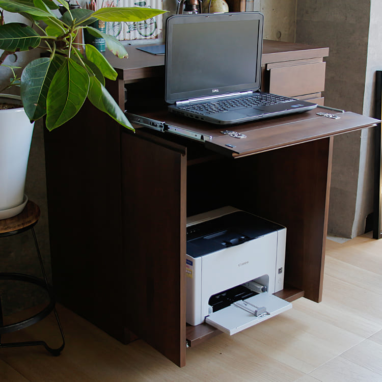 国産 パソコンキャビネット Gateau（ガトー） デスク パソコンデスク