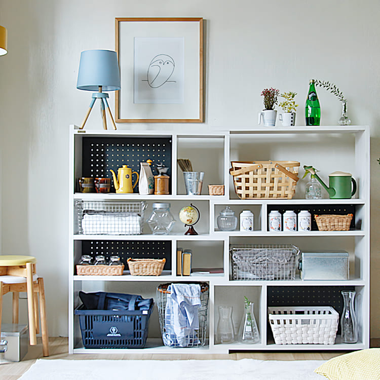 伸縮式ラック Passa（パッサ）高さ126cmタイプ 伸縮式 ラック 高さ 126cm タイプ シェルフ シンプル 北欧 ブラウン ホワイト ナチュラル 木製 おしゃれ × 高さ ラック シェルフ ブラウン ホワイト ナチュラル 奥行き 126cm タイプ シンプル 北欧 木製 おしゃれ 5cm 37cm