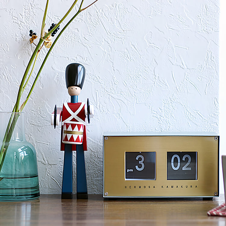 ハモサ PIVOT CLOCK（ピボットクロック） 置き時計 置時計 おしゃれ