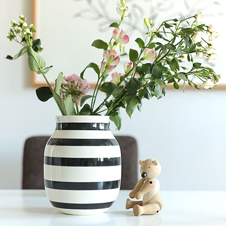 Kahler(ケーラー) オマジオ フラワーベース／高さ20cm Omaggio 花瓶