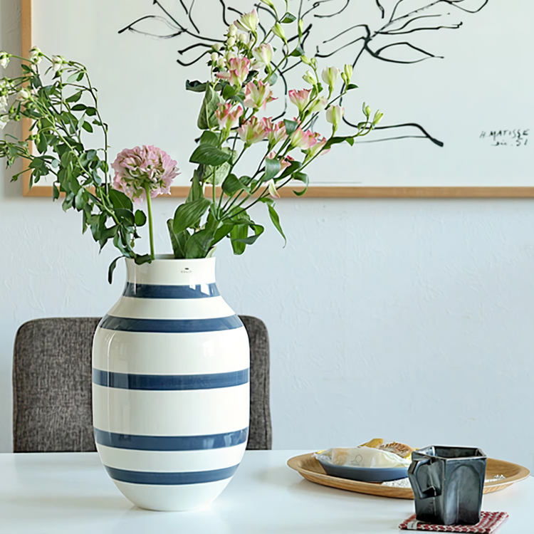 Kahler(ケーラー) オマジオ フラワーベース／高さ31cm Kahler 花瓶