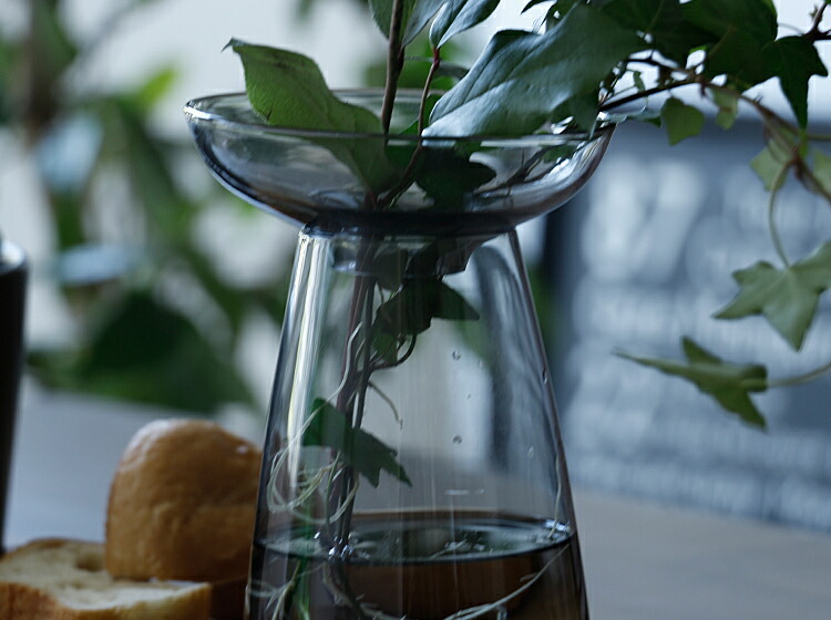 KINTO フラワーベース Lサイズ AQUA CULTURE VASE 花瓶 花器