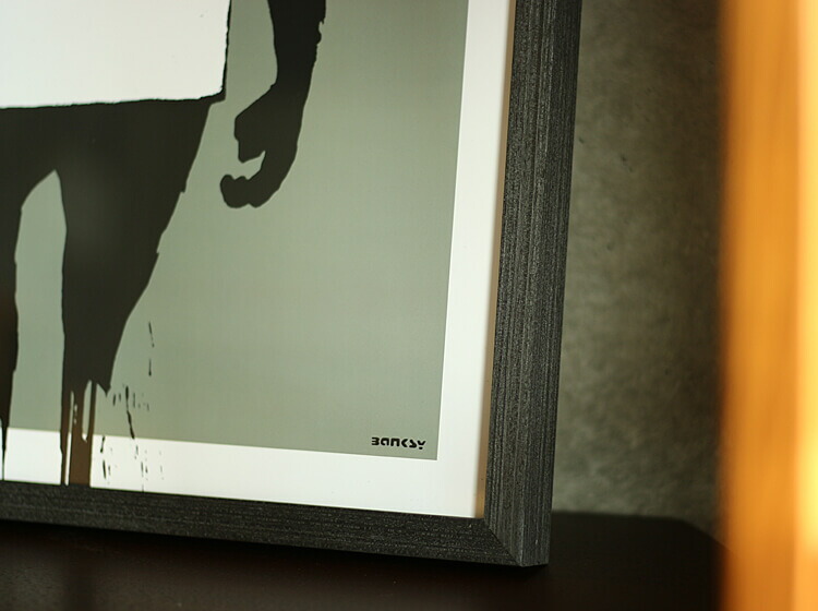 アートポスター Banksy (バンクシー) Laugh Now インテリア 絵 絵画