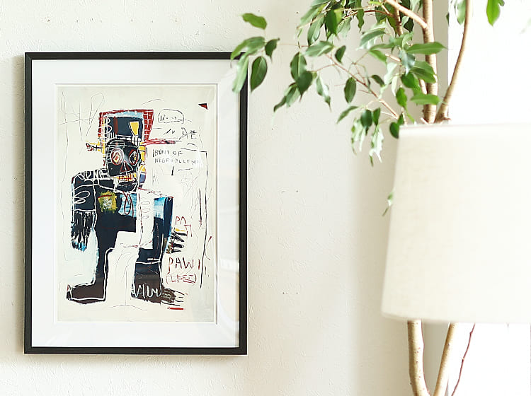 楽天市場】バスキア Basquiat ポスター アートパネル 絵画
