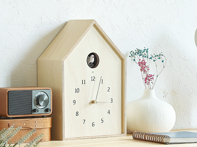 Lemnos（レムノス） カッコー時計 Birdhouse Clock 鳩時計 時計